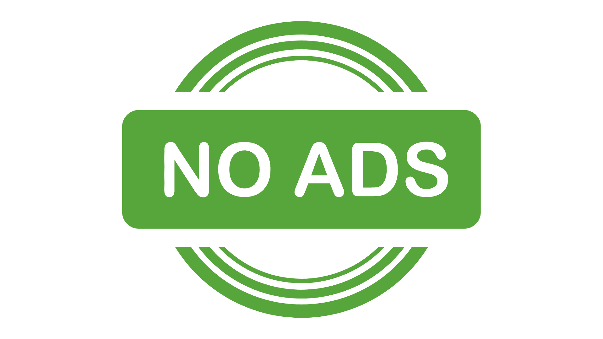 no ads